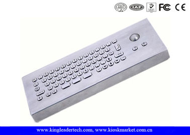 comprar Teclado industrial do Desktop da pegada IP65 pequena com o mini Trackball do diâmetro de 25mm online manufacture