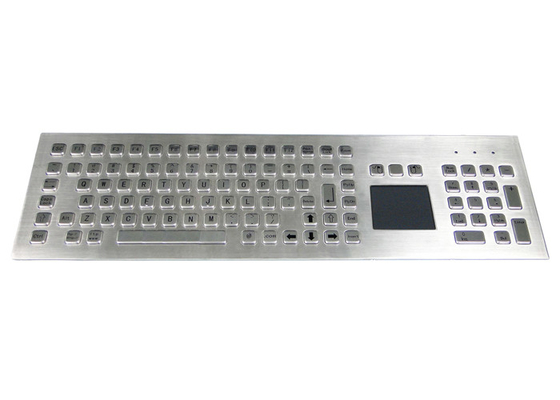 comprar Teclado do metal de Front Side Mounted Rugged Industrial com Trackpad online manufacture