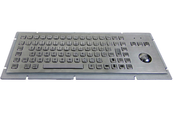 comprar Teclado industrial do quiosque de USB com o Trackball 304 de aço inoxidável online manufacture