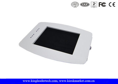 comprar Mure o cerco do quiosque de Ipad da montagem contra-roubo com o iPad da segurança Fechamento-branco online manufacture