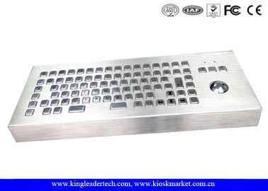 comprar As chaves do Desktop 86 Waterproof o teclado do metal com Trackball integrado online manufacture