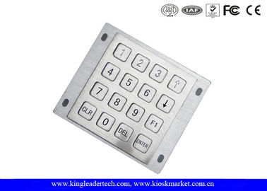 comprar A montagem industrial do painel traseiro de teclado numérico numérico de 16 chaves lisas escovou o metal da matriz 4x4 online manufacture