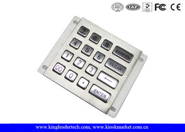 comprar Teclado numérico industrial do metal, teclado de prova áspero do vândalo de 16 chaves online manufacture