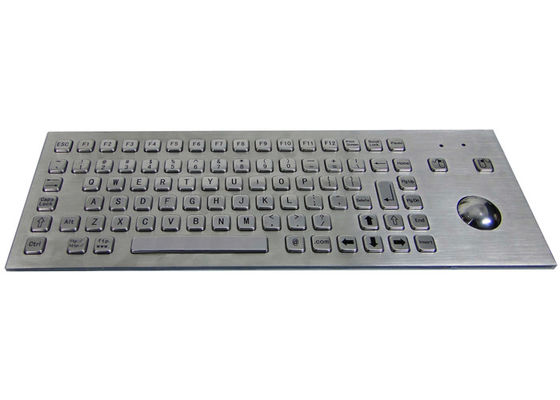 Teclado de montagem de painel de aço inoxidável industrial